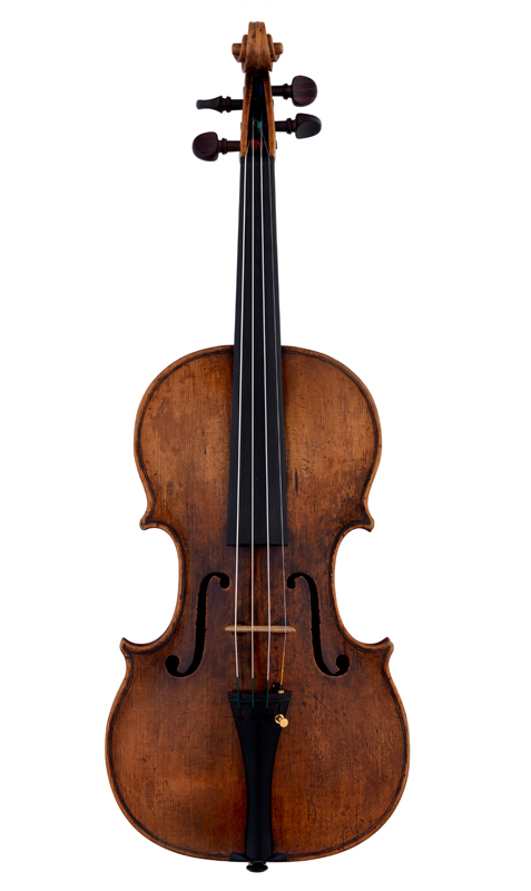 提琴正面