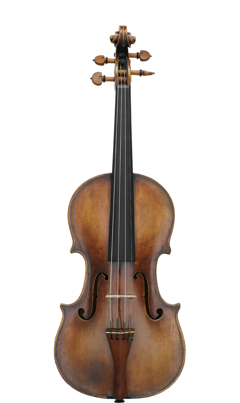 提琴正面